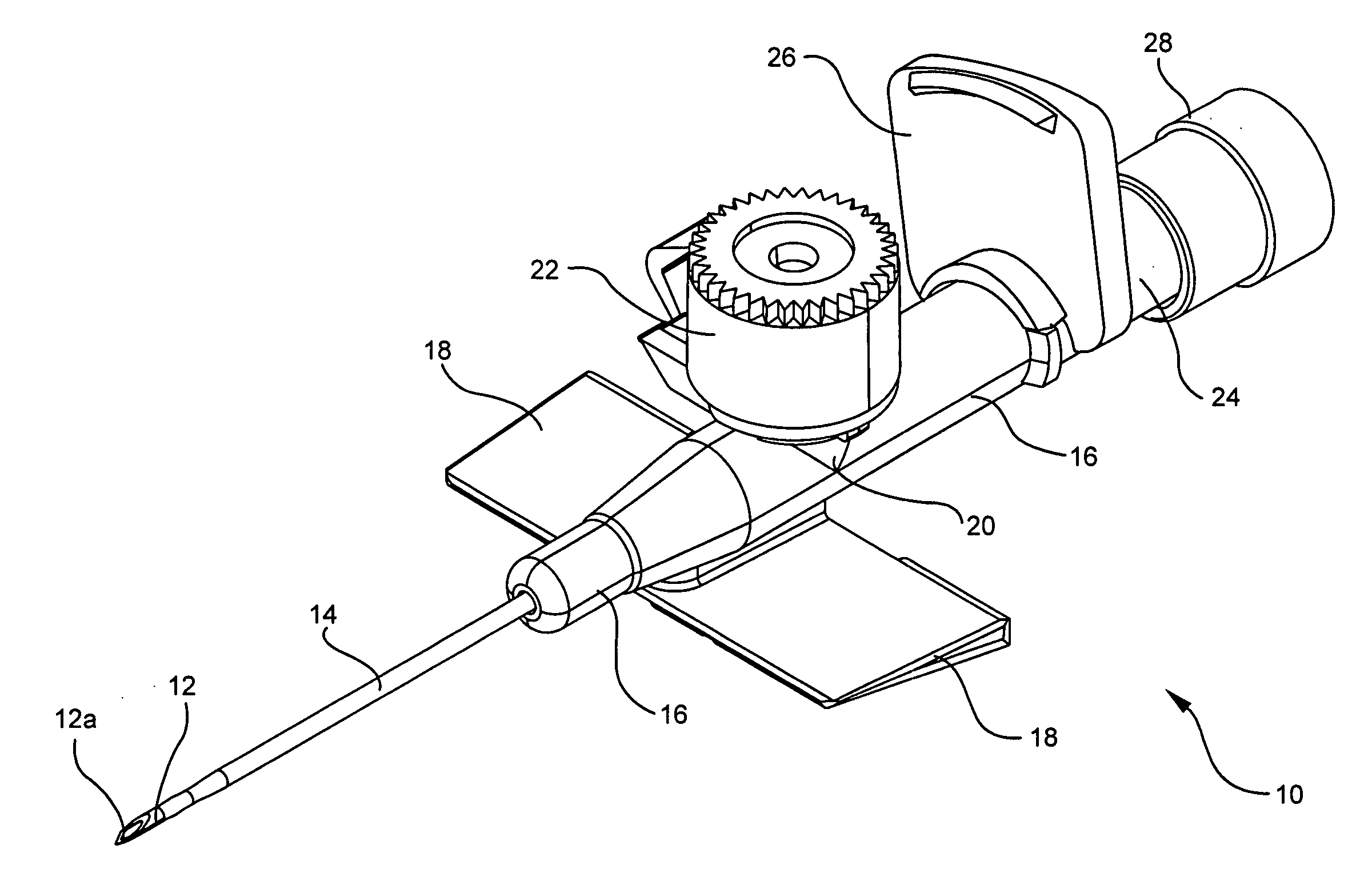 Integrated septum and needle tip shield for a catheter assembly