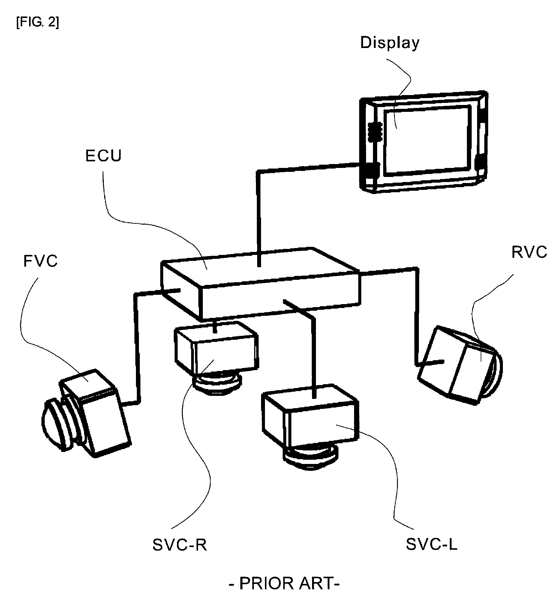Calibration method and apparatus for automotive camera system, and method and ecu for determining angular misalignments of automotive camera system