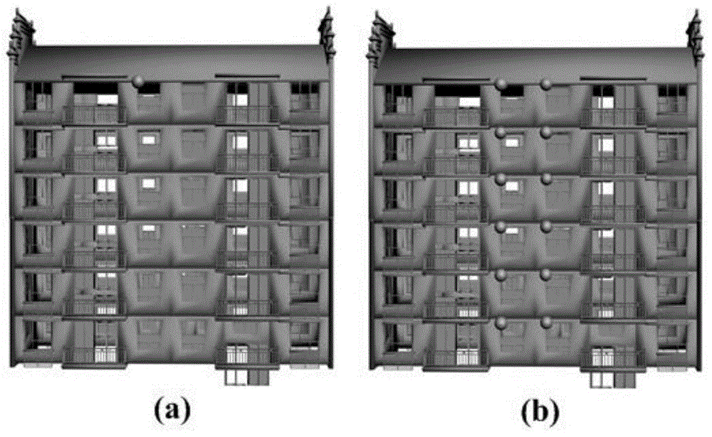 3D building model structure discovery method based on transformation space
