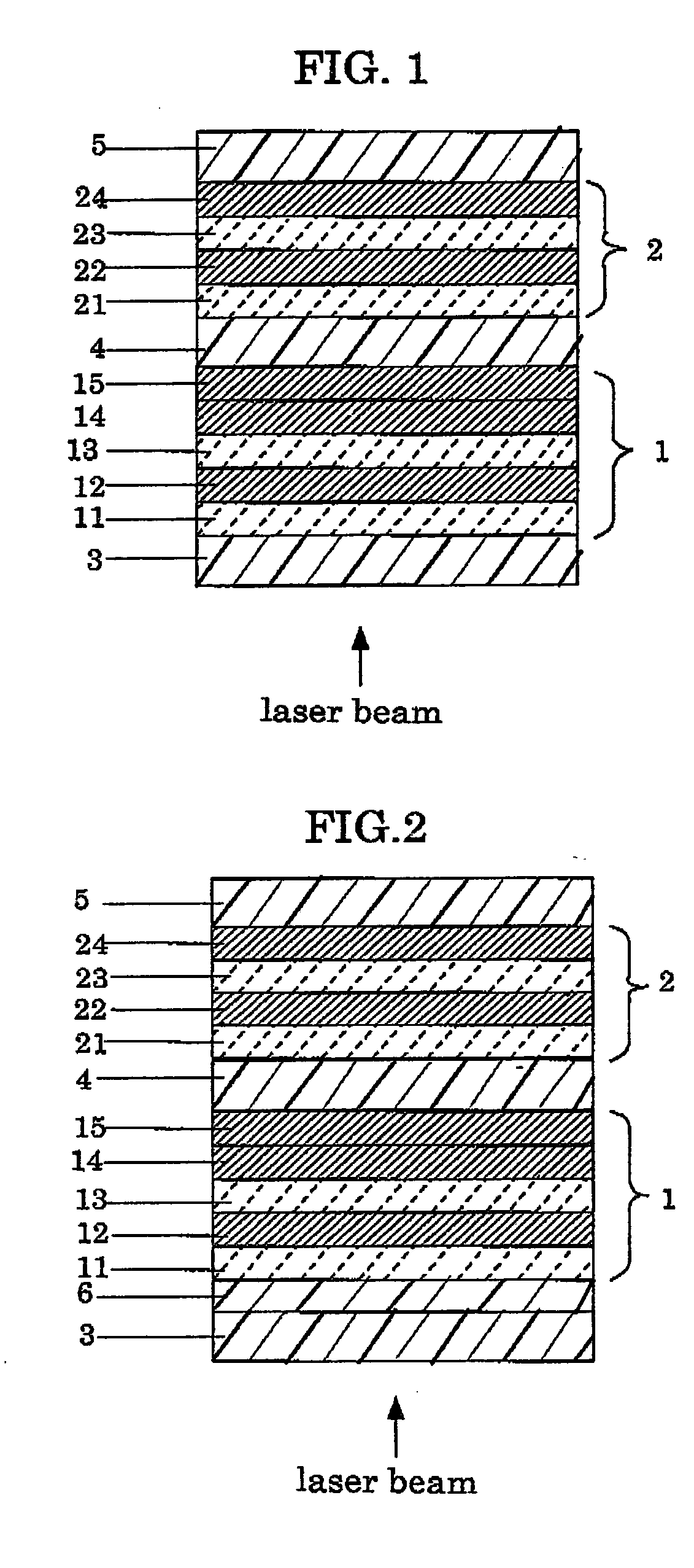 Multilayer phase-change information recording medium, and method for recording and reproducing using the same