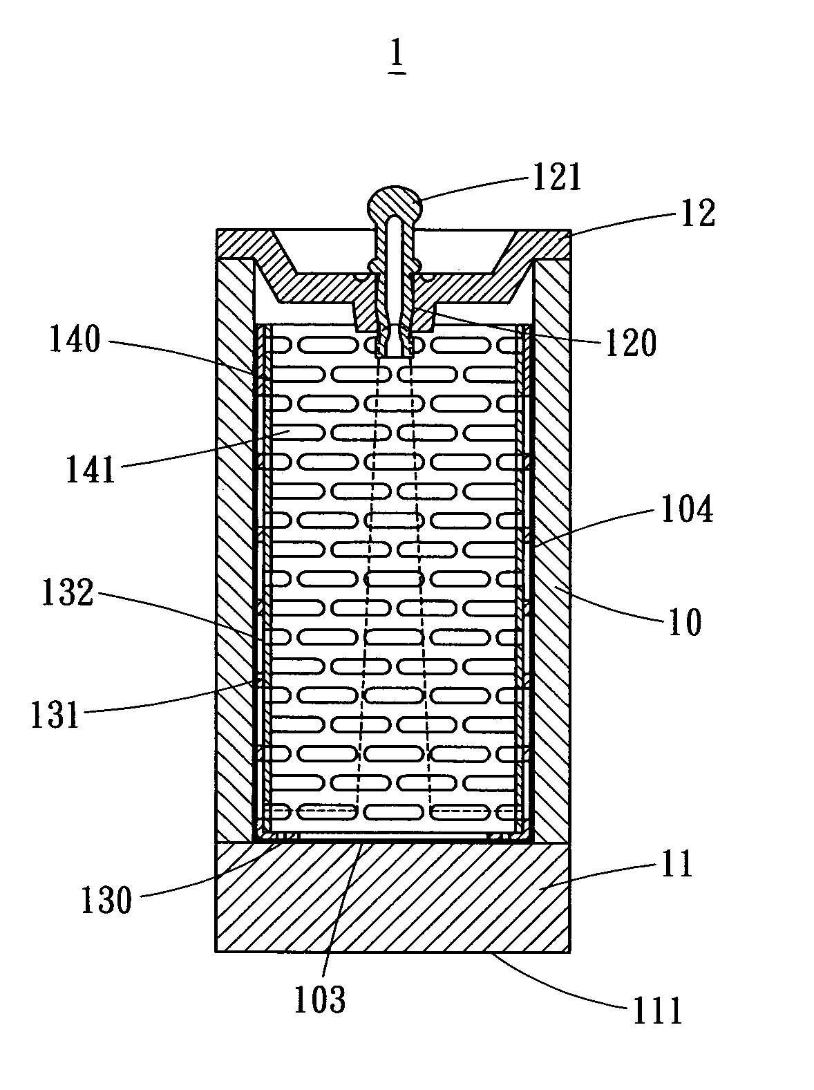Heat pipe structure