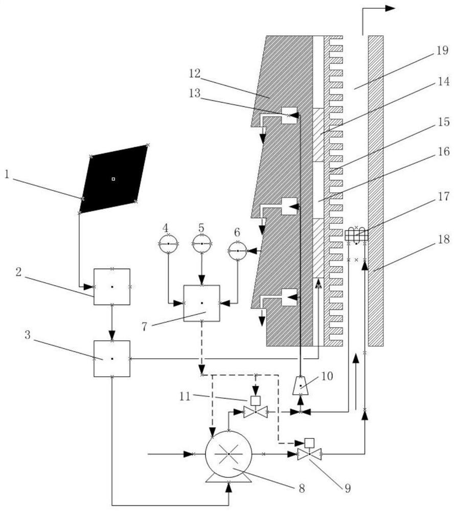 Self-adaptive anti-condensation semiconductor radiation air conditioner