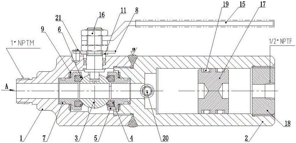 An anti-icing isolation valve