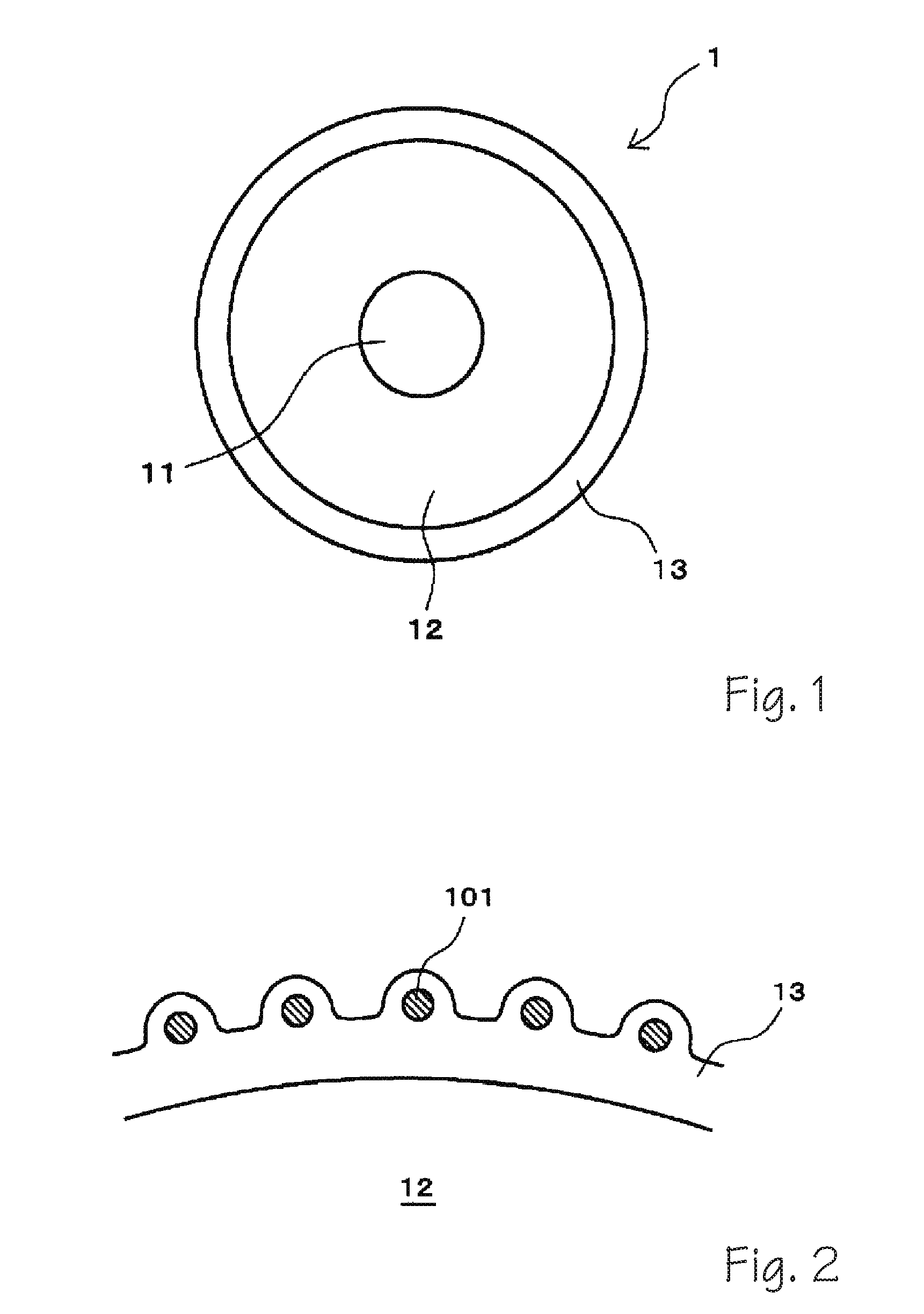 Rubber Member for Coating Developing Roll and Manufacturing Method of Developing Roll for Image Forming Apparatus