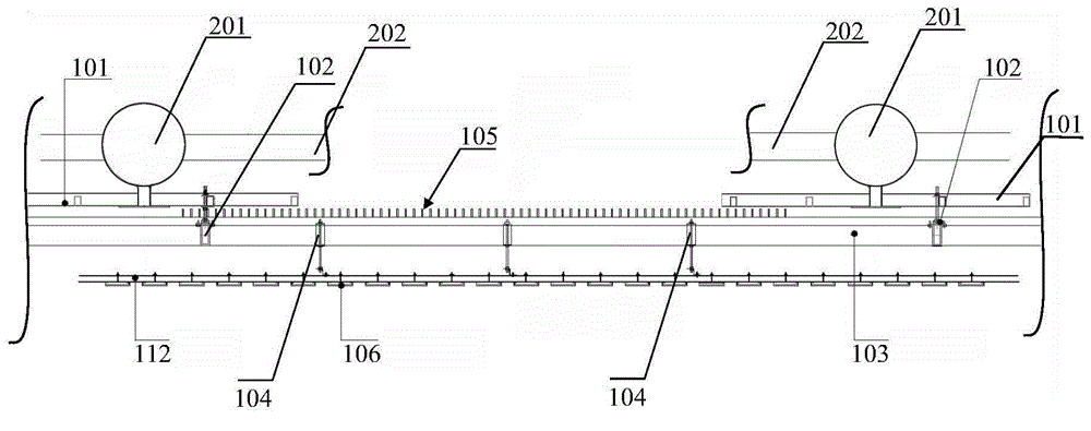 Suspended ceiling system and construction method thereof