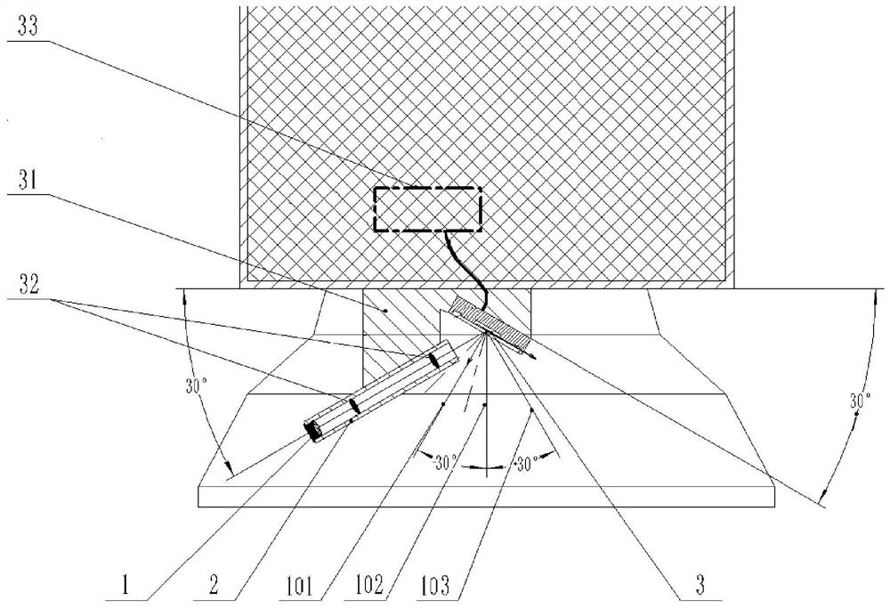 MEMS one-dimensional laser radar and digital camera surveying and mapping device and method