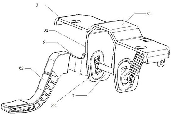 Crash energy absorbing and anti-falling structure of steering column