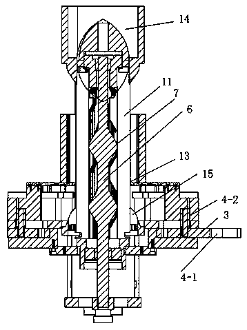 Expansion method and expansion device for coils in stator core slots of motor