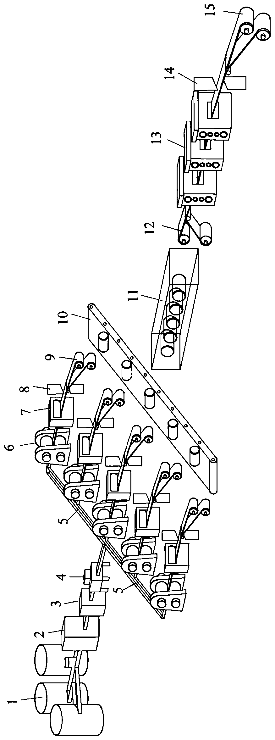 Method for producing high-performance aluminum alloy plate strip through sheet billet continuous roll casting