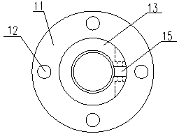 Hobbing assembly clamp for gear shaft