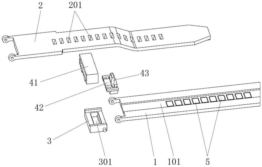 A kind of wearable device and watch strap thereof