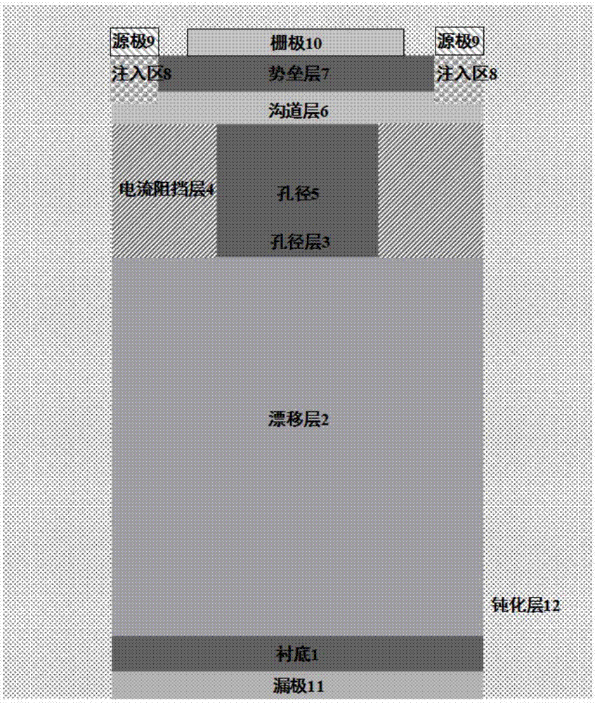 Source-drain composite field plate vertical type power electronic device