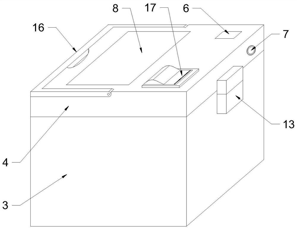 Portable biological material evidence storage system