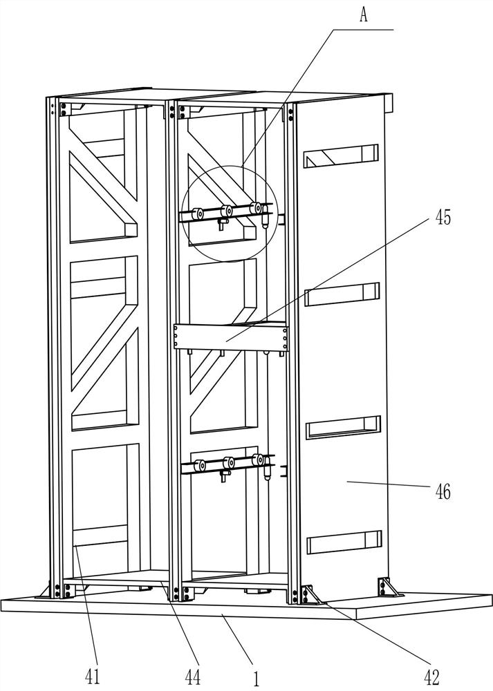 Drawer type storage rack