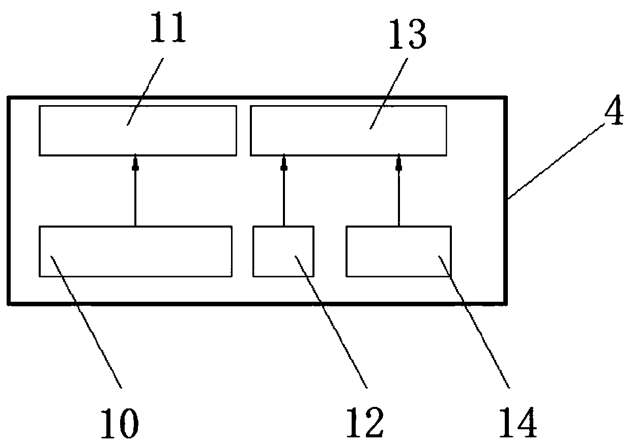 Monitoring device used for remote management of ship and application method thereof