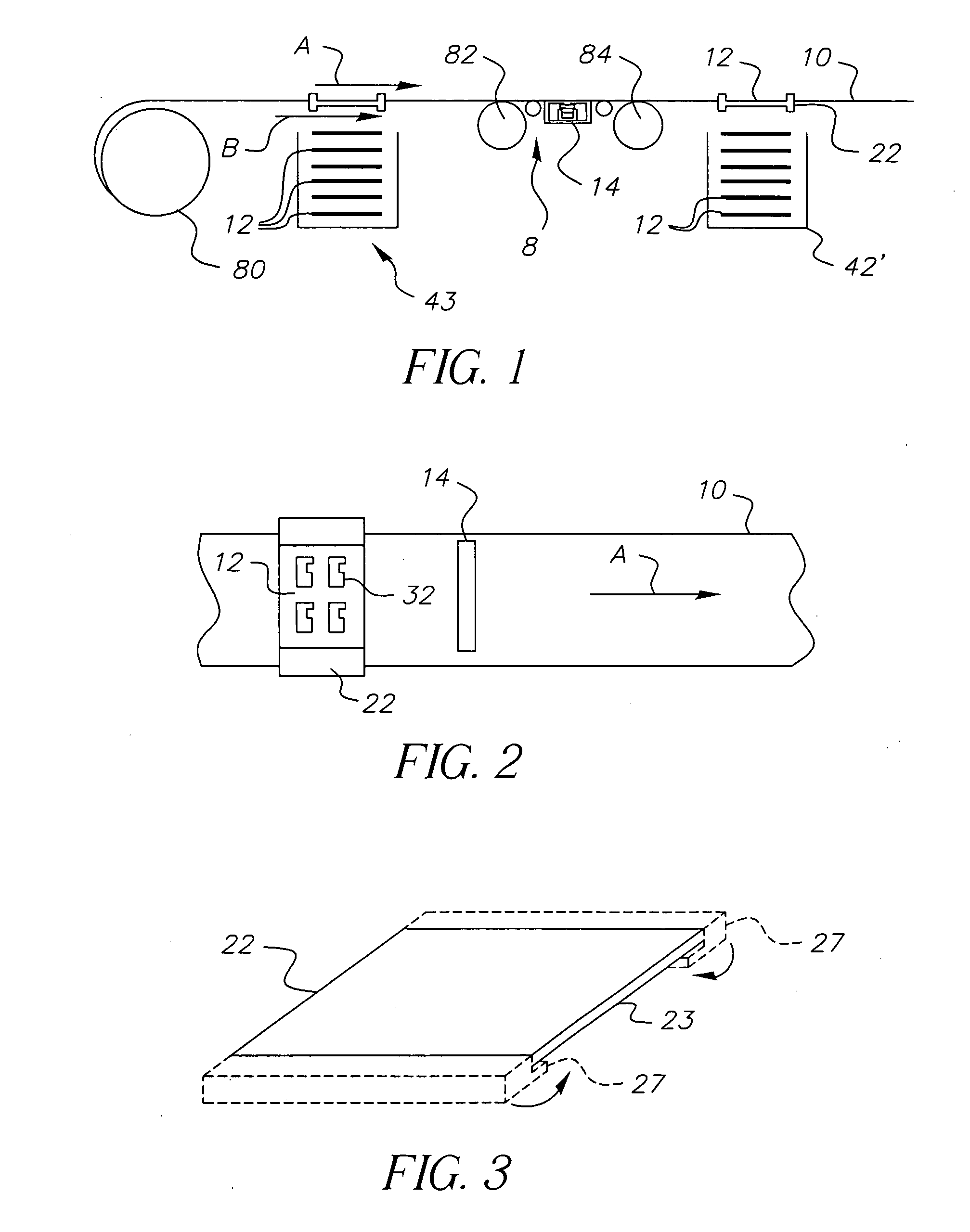 Continuous manufacture of flat panel light emitting devices