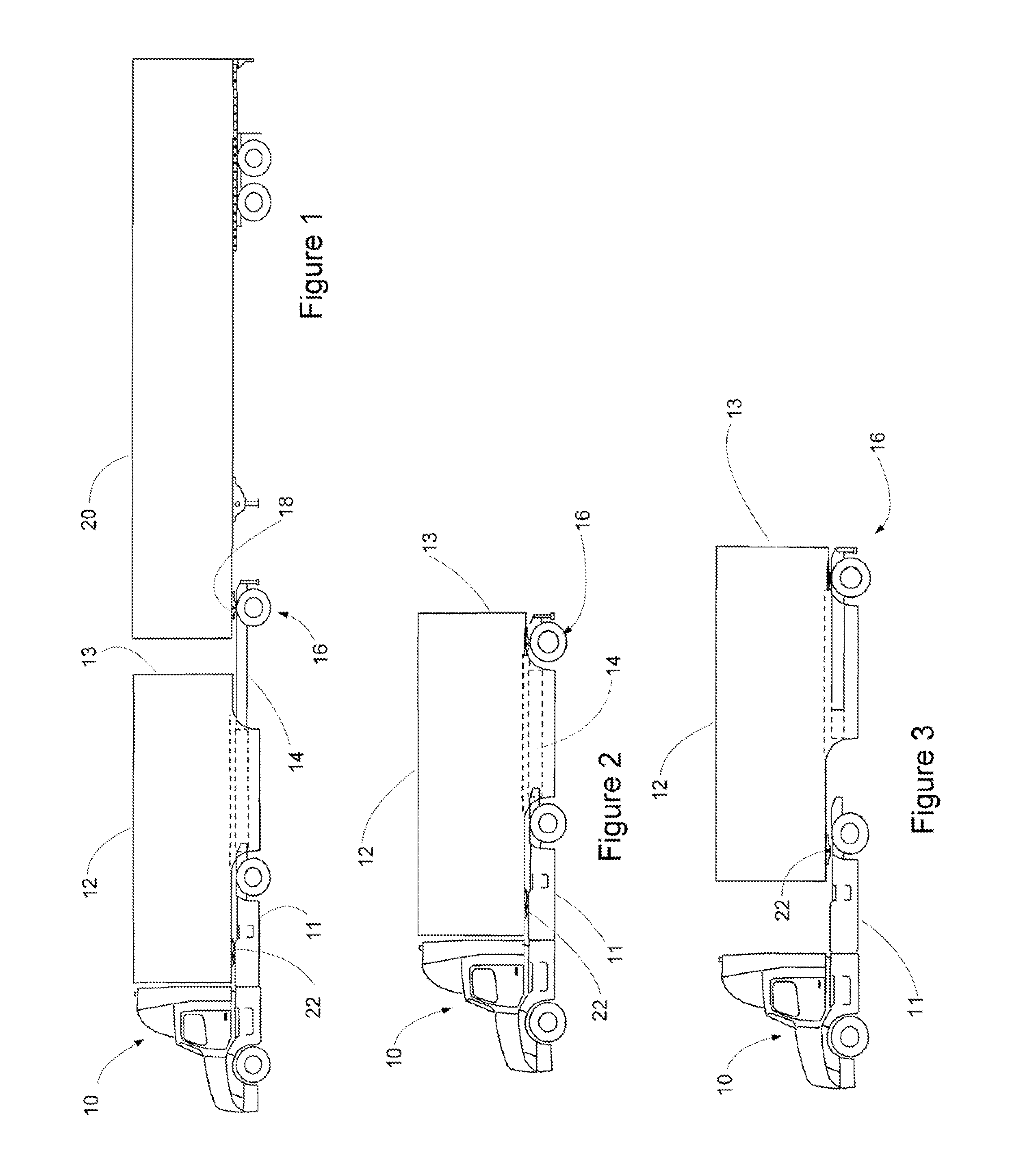 Vehicle power unit and body unit system