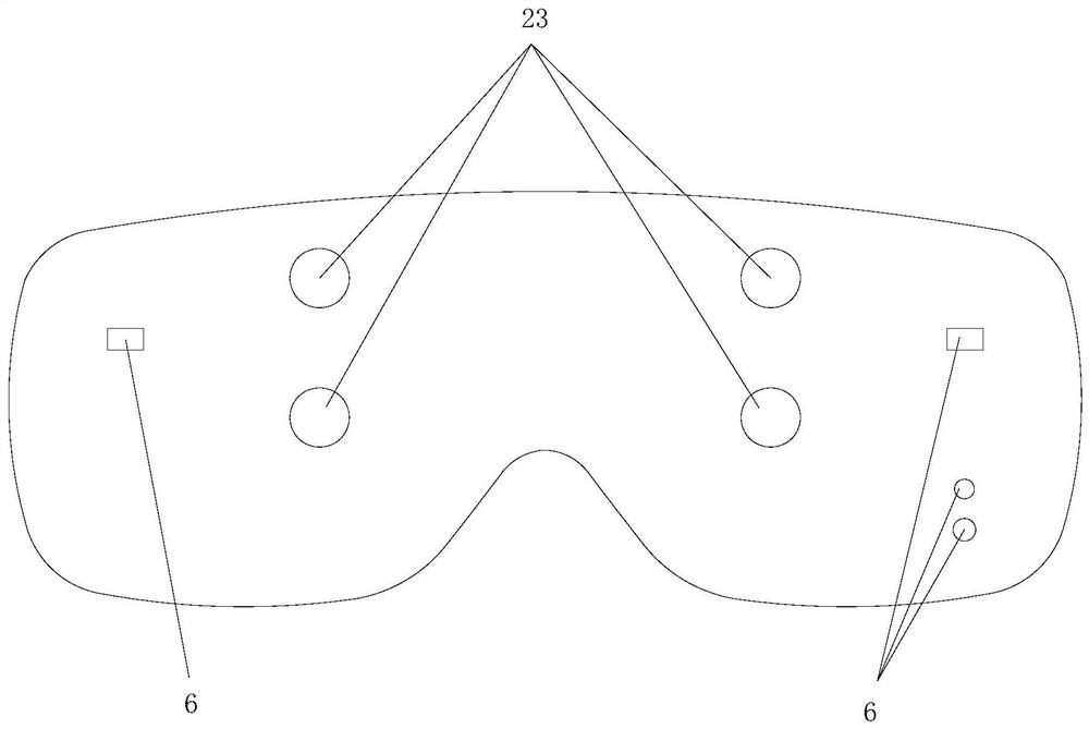 Graphene eye patch