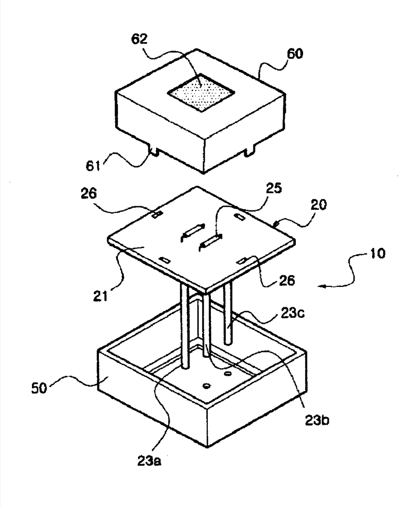 Capacitive switch module