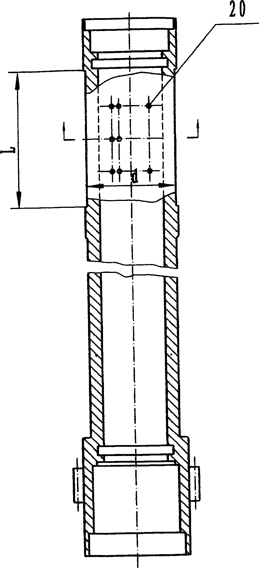 Label winding and sticking device