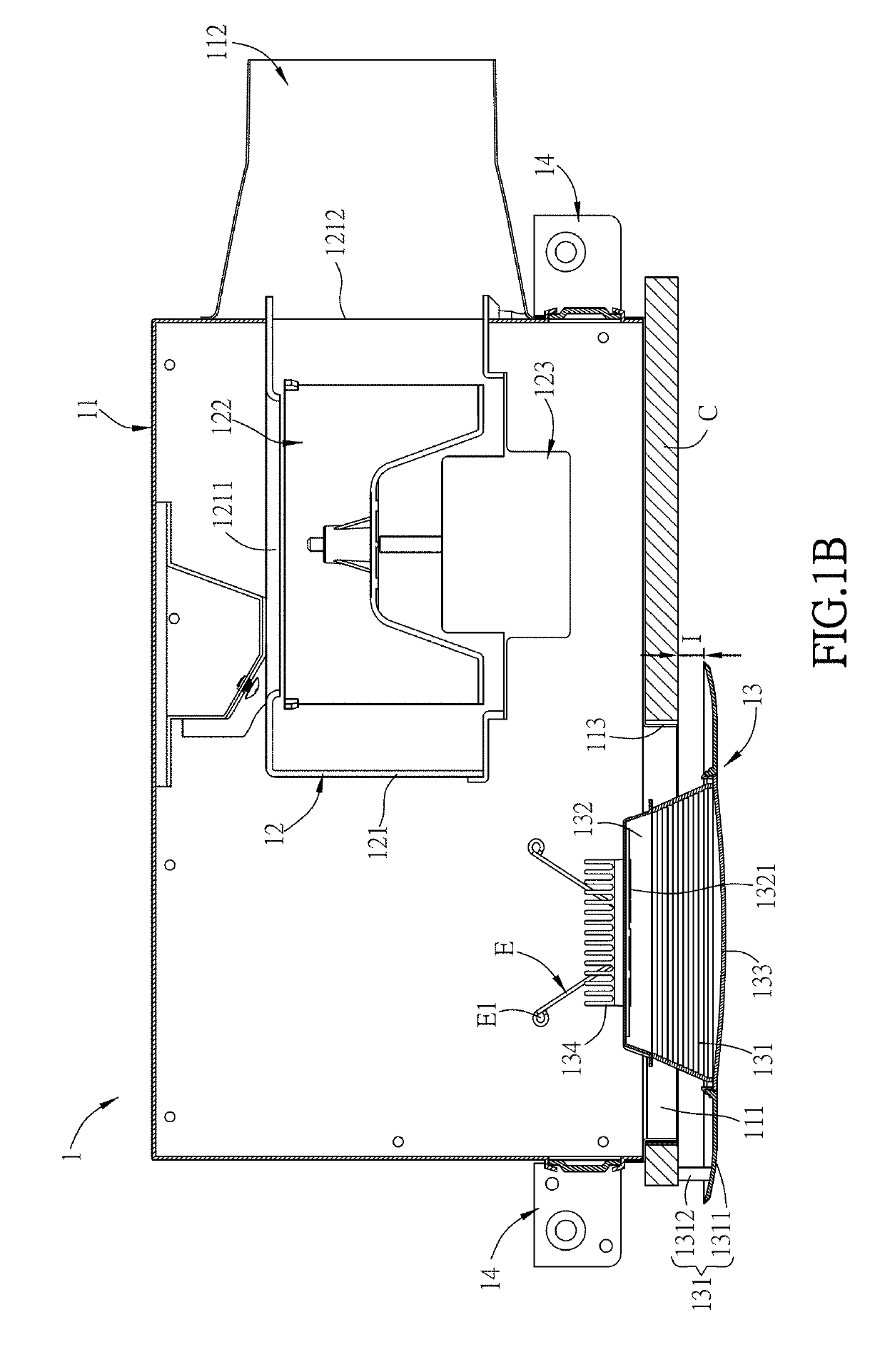 Ventilation system and ventilation fan with lamp