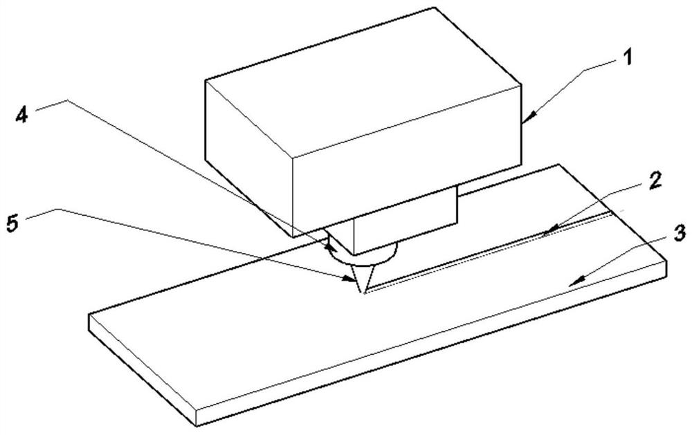 A laser high-precision machining method for copper-steel laminates based on pre-cutting