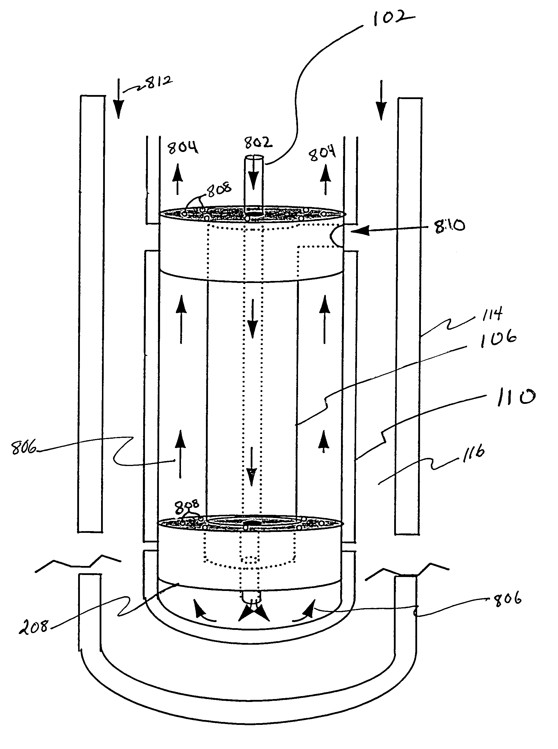 Bioreactor design and process for engineering tissue from cells
