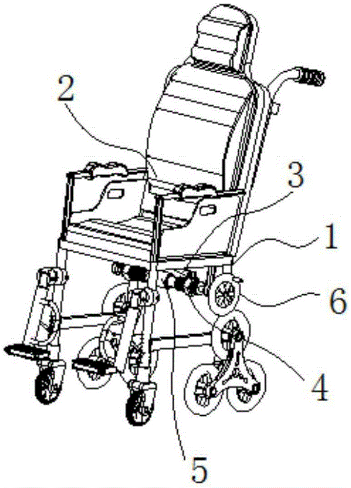 Adjustable wheelchair seat lifting device