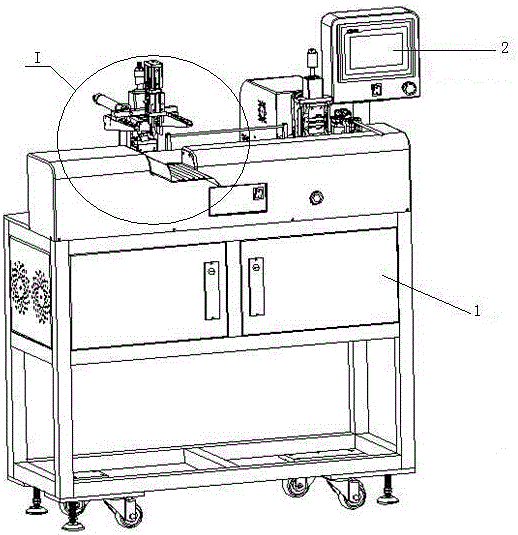 An automatic multi-pin stripping and twisting tinning machine