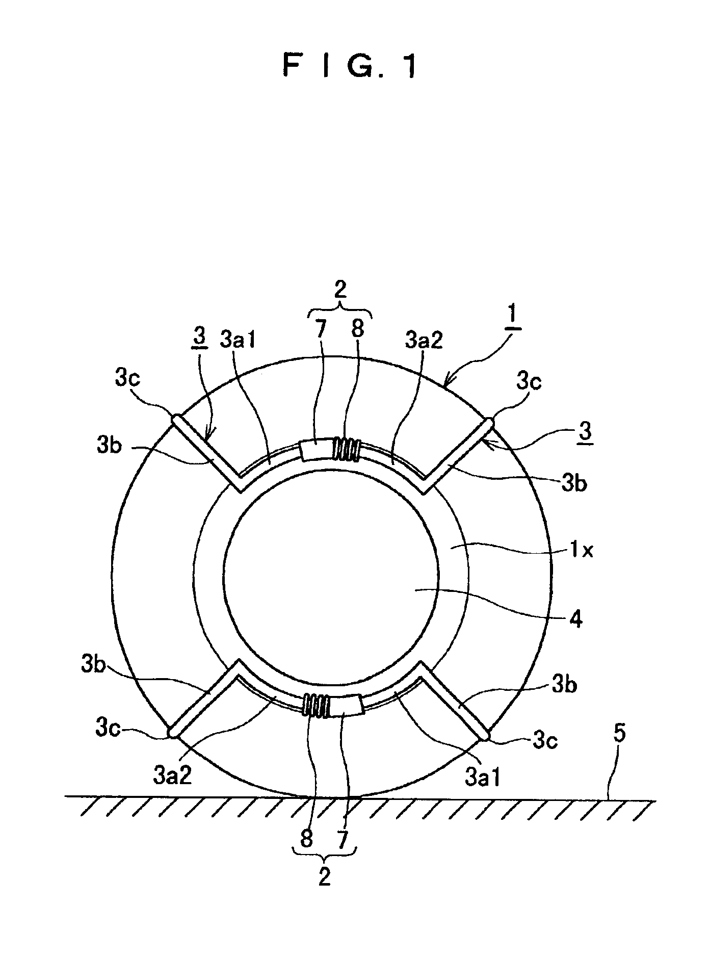 Slip-preventing device for vehicle tire