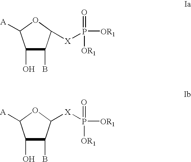 Stable analogues of ribose-1-phosphate and methods for treating diabetes and other metabolic disorders