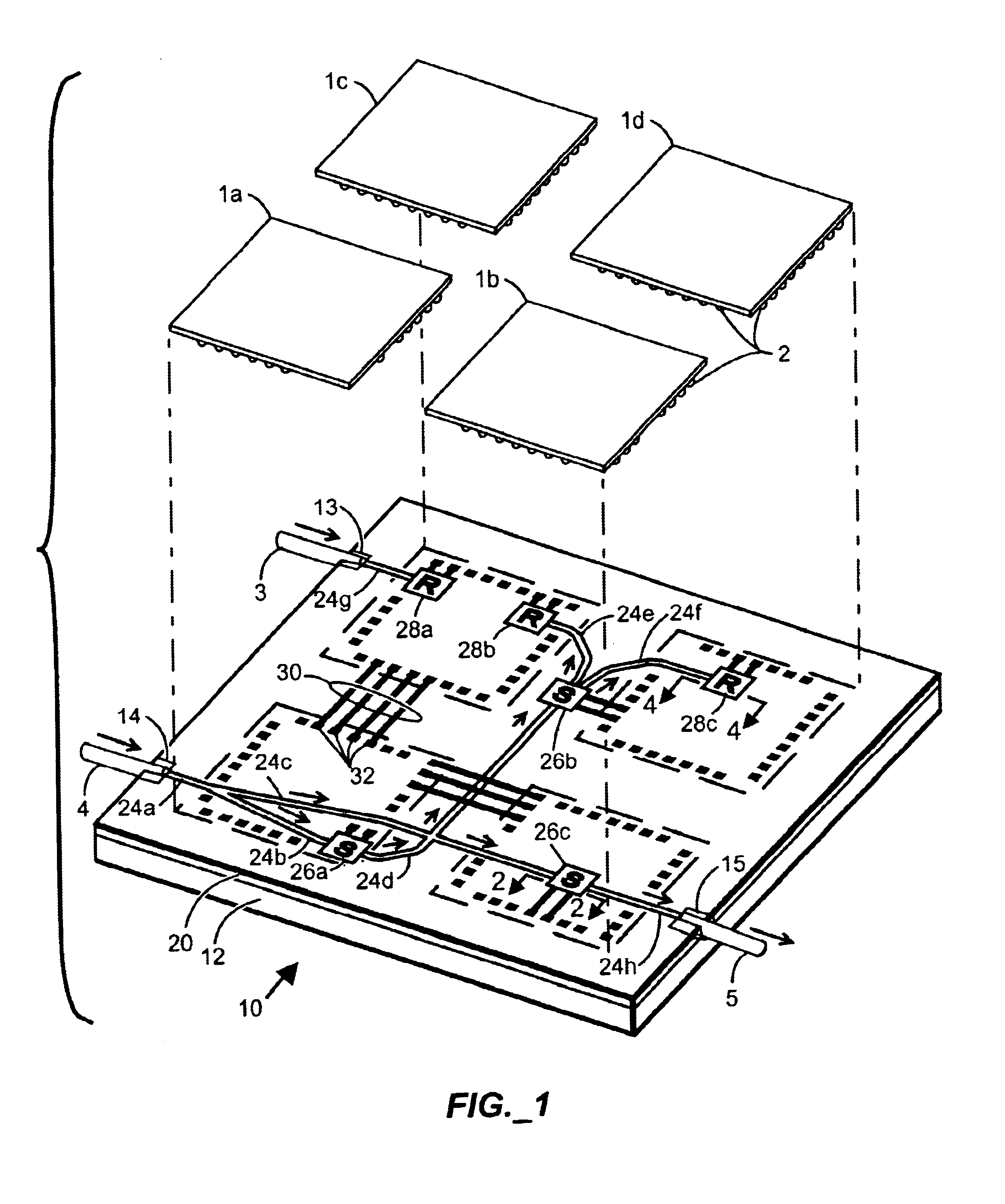 Multi-layer opto-electronic substrates with electrical and optical interconnections and methods for making