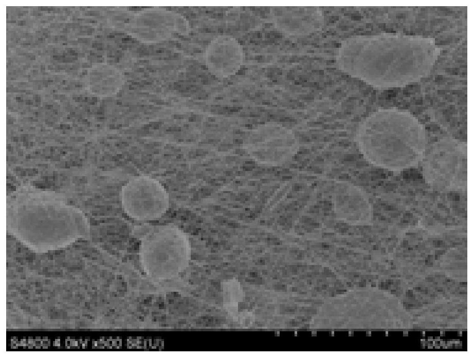 Preparation method of hydrophobic composite nanofiber air filtering membrane