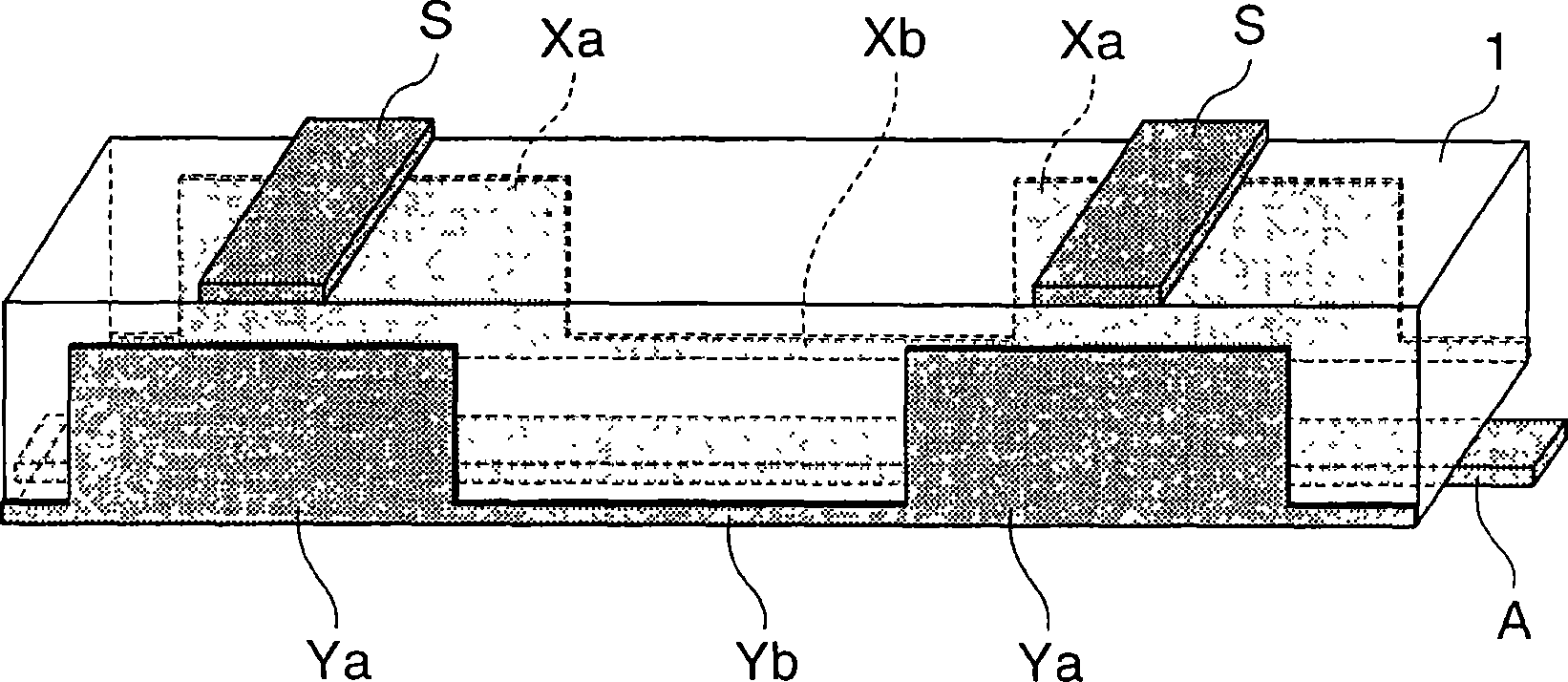 Light emitting tube array type display unit and driving method thereof