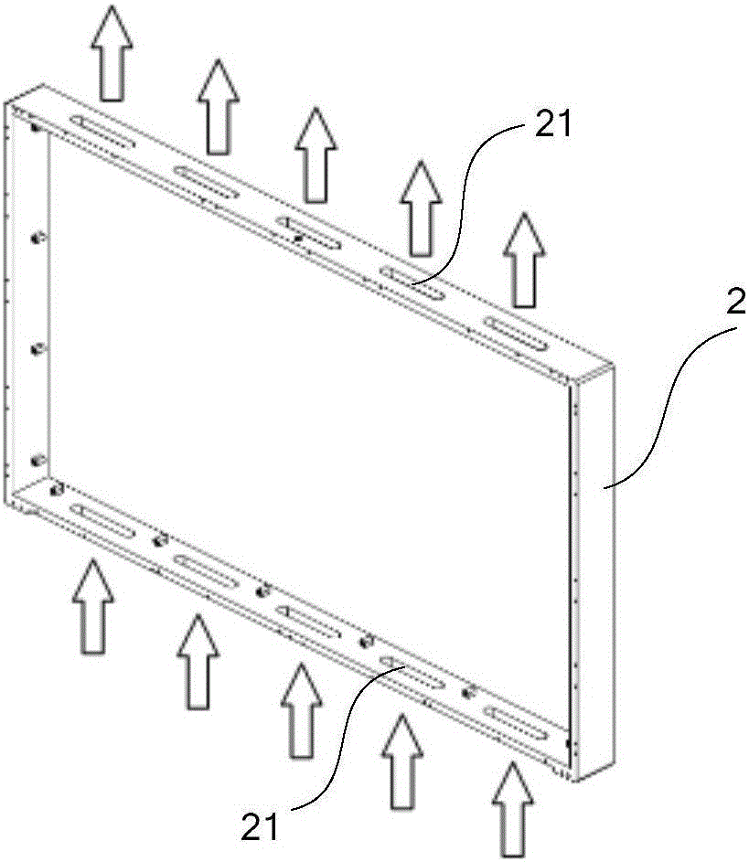 Double-sided backlight source and double-sided display device