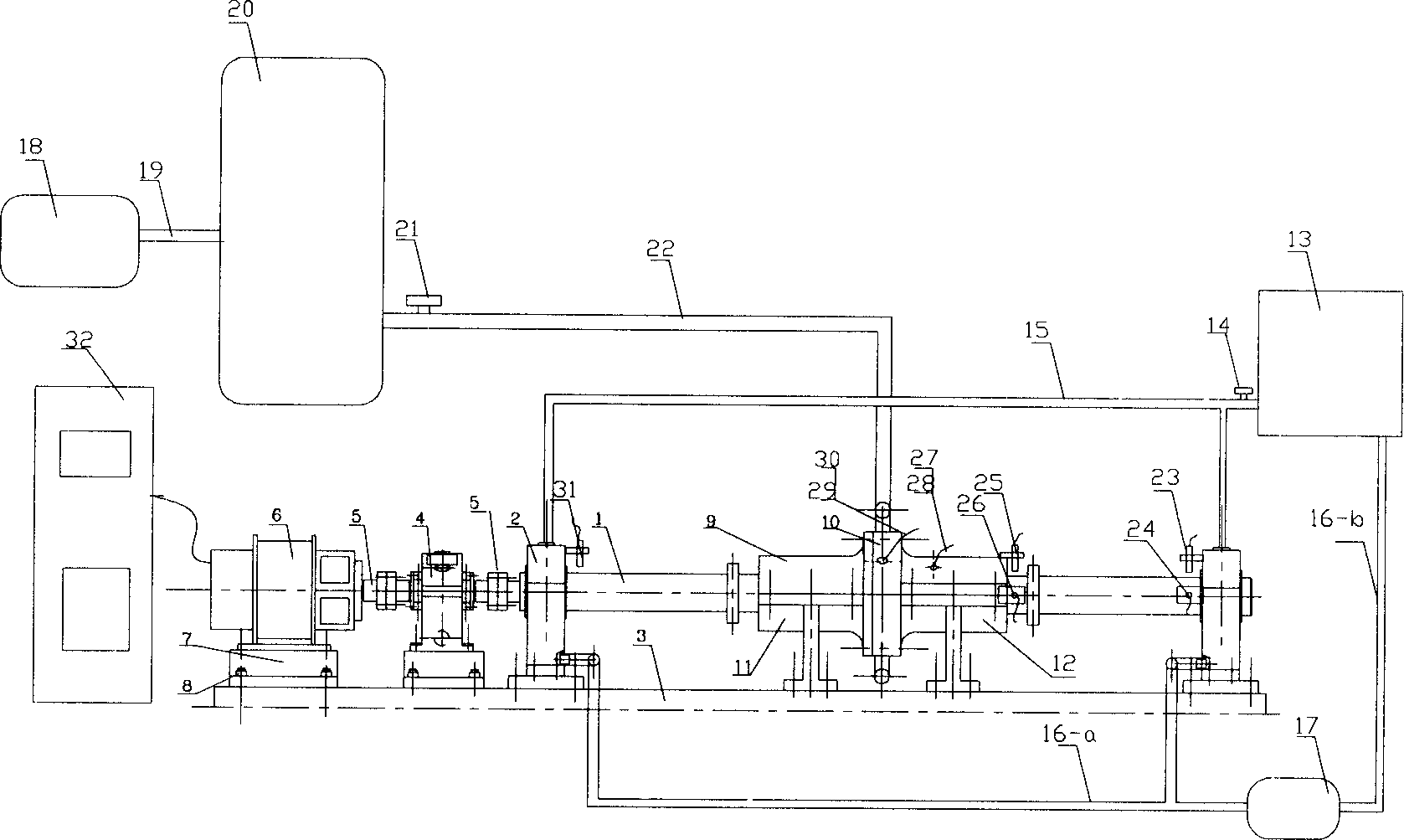 Apparatus for simulating airflow exciting-vibration in high-speed rotating machine and testing vibration