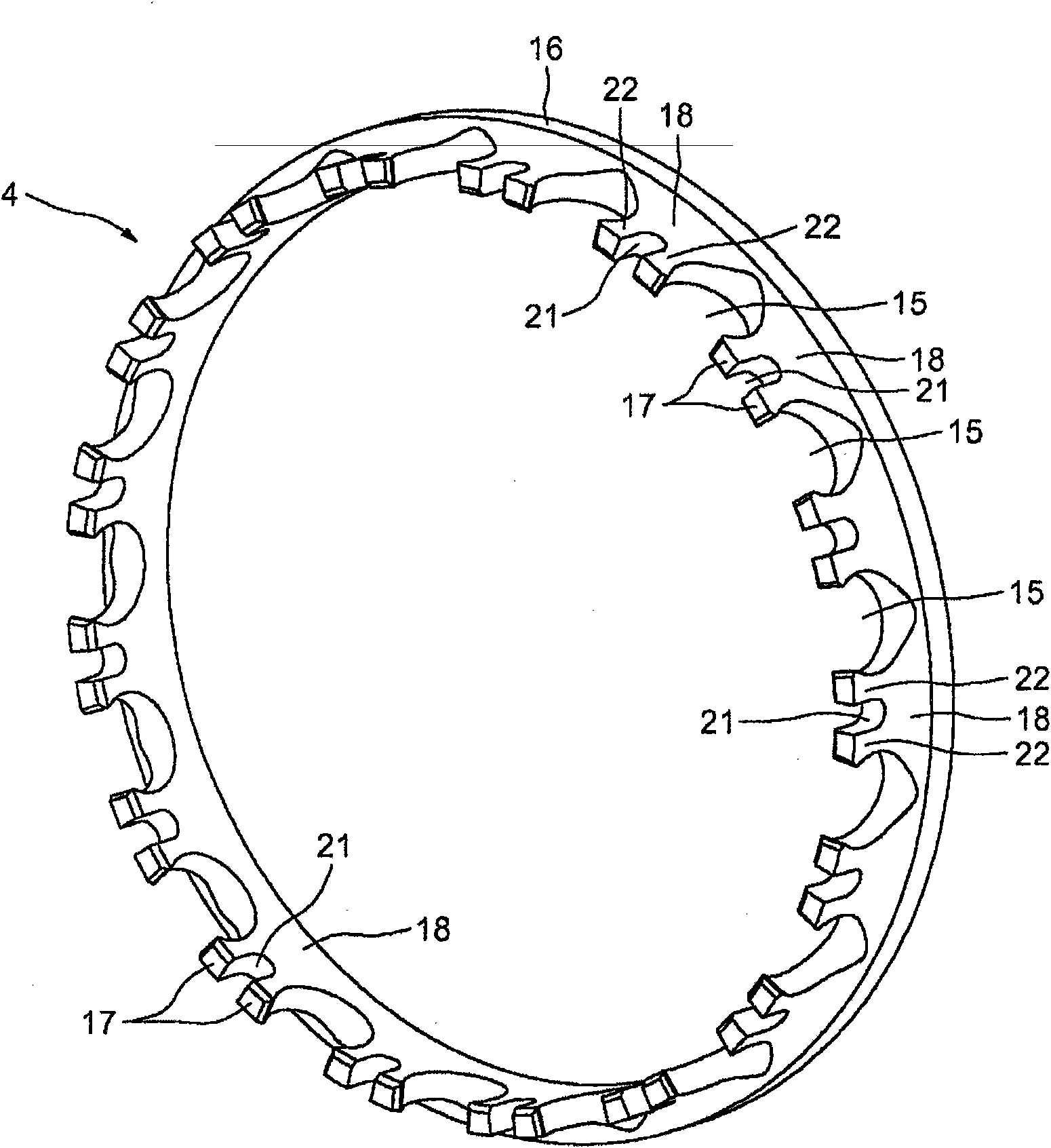 Rolling bearing and cage for such bearing