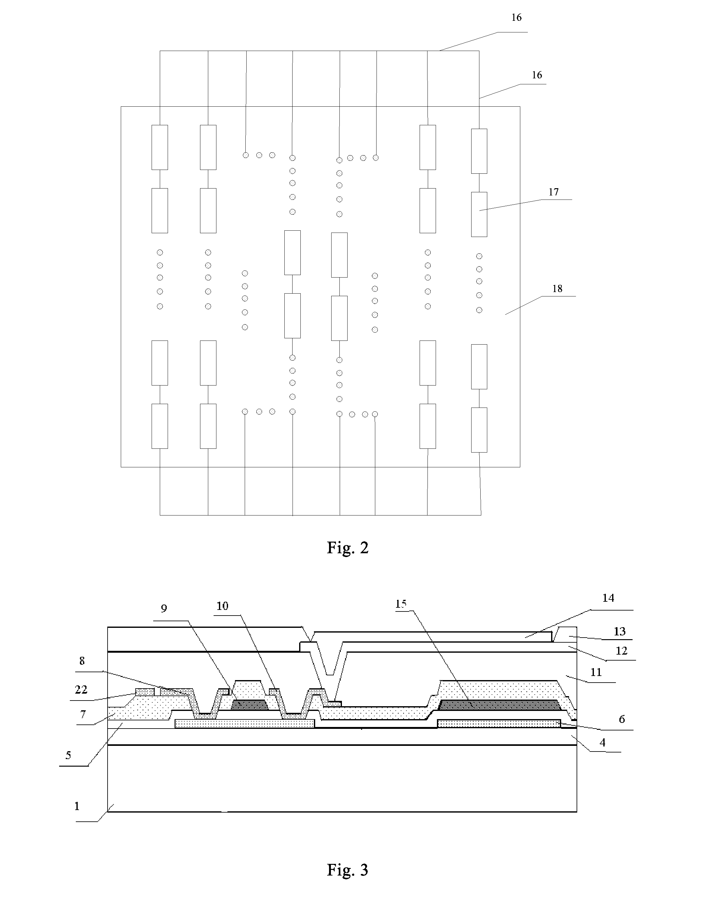 Active Matrix Organic Light-Emitting Diode Display Substrate and Display Device