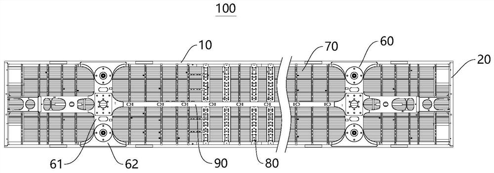 Chassis assembly of railway vehicle and railway vehicle