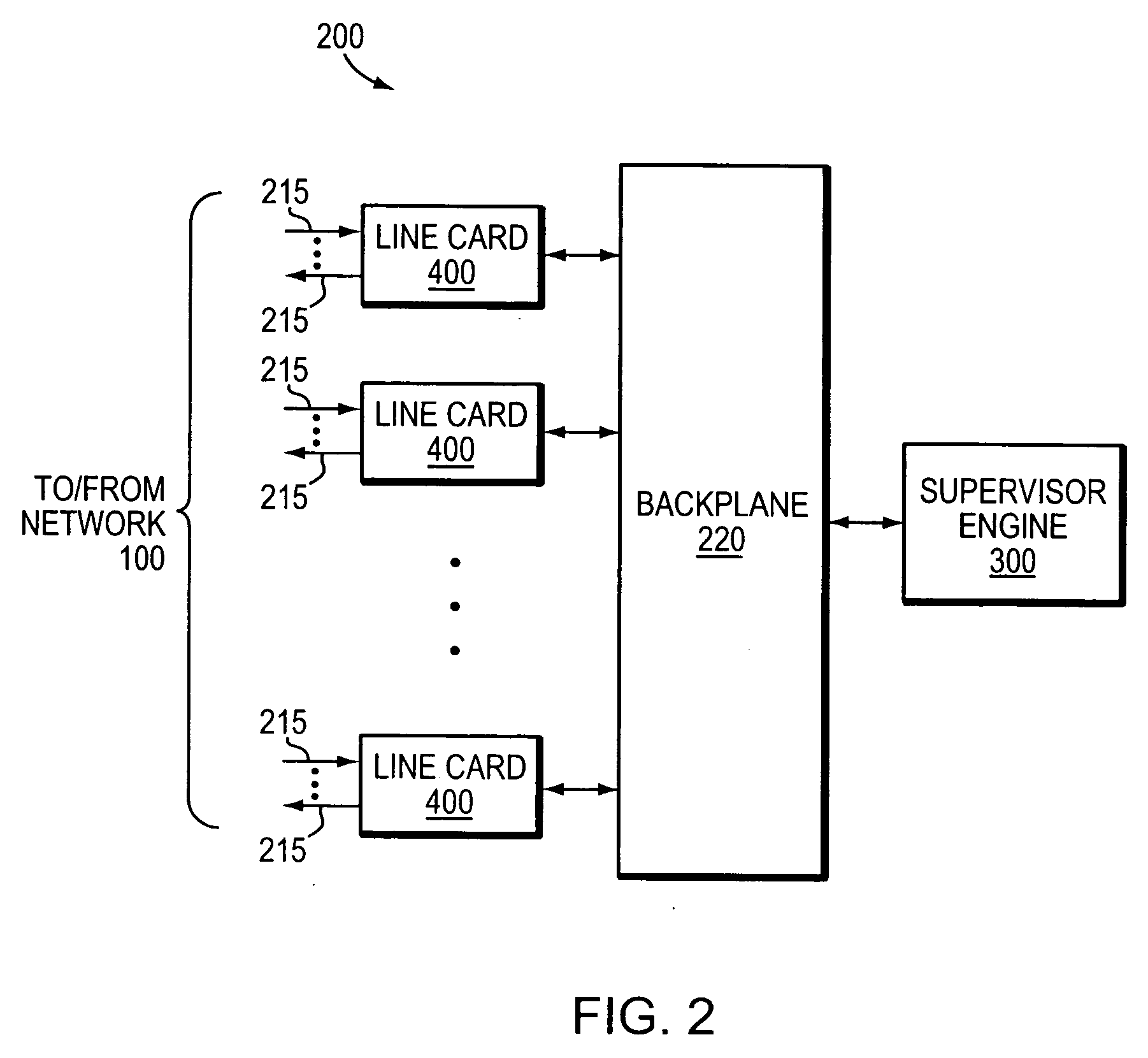 System and method for reporting out-of-resources (OOR) conditions in a data network