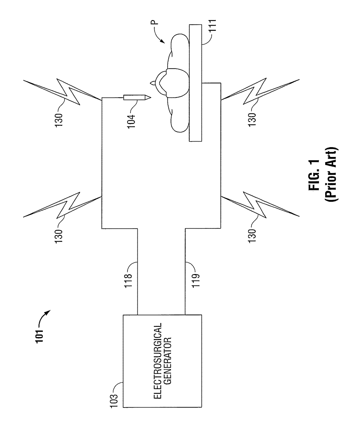 Electrosurgical apparatus with integrated energy sensing at tissue site