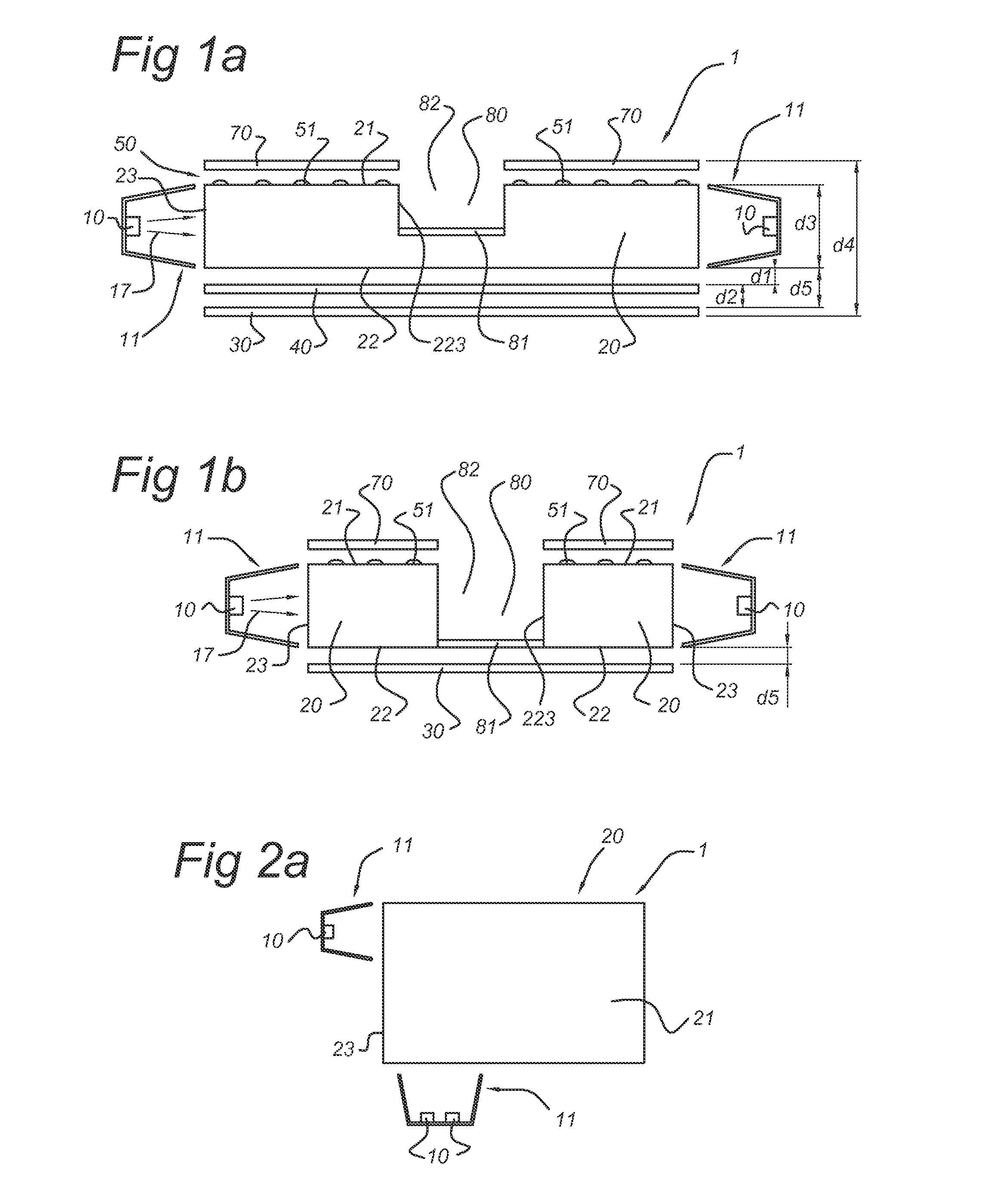 Free form lighting module