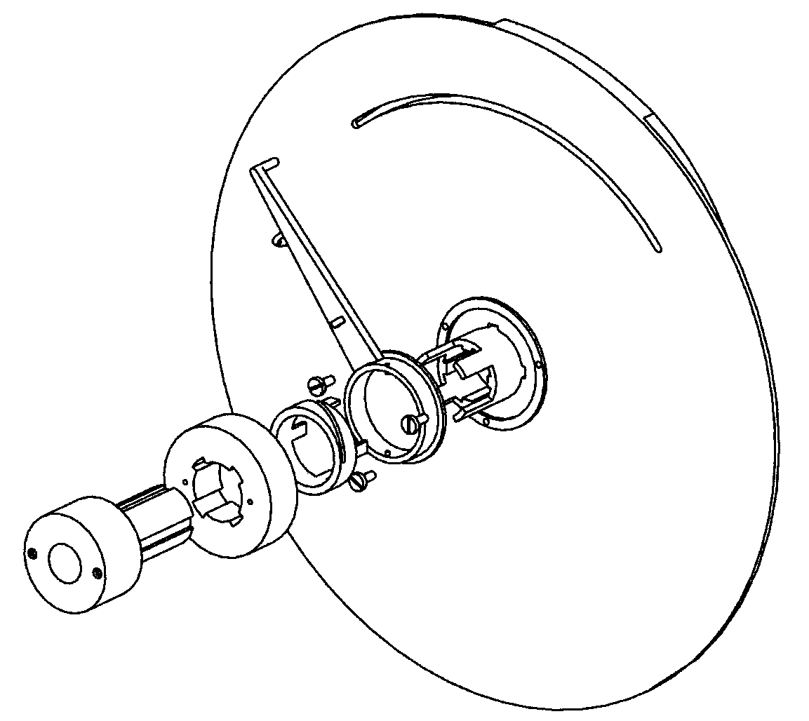 Wheel capable of climbing stairs