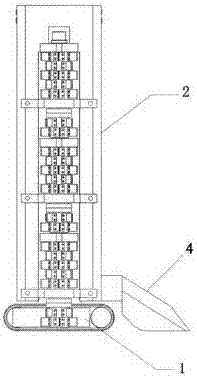 Oil storage tank side wall cleaning equipment and oil storage tank comprising same