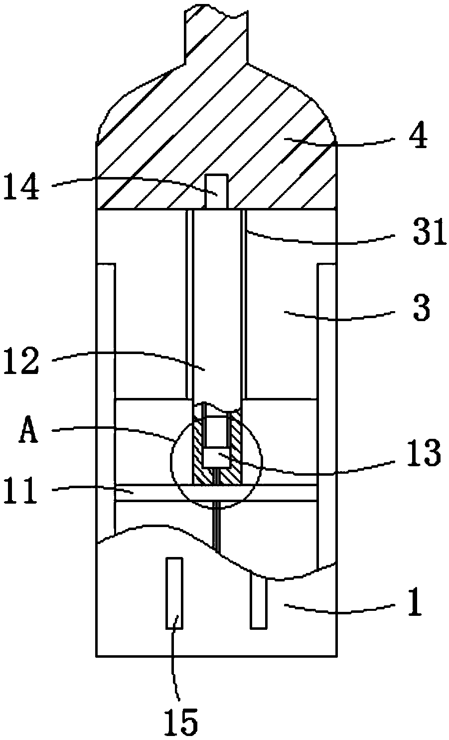 Chemical fibre cloth cutter