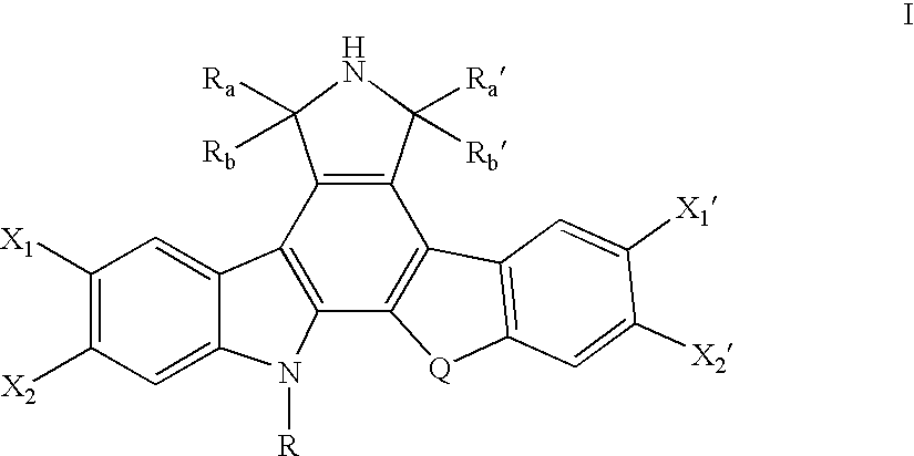 Topoisomerase I selective cytotoxic sugar derivatives of indolopyrrolocarbazoles