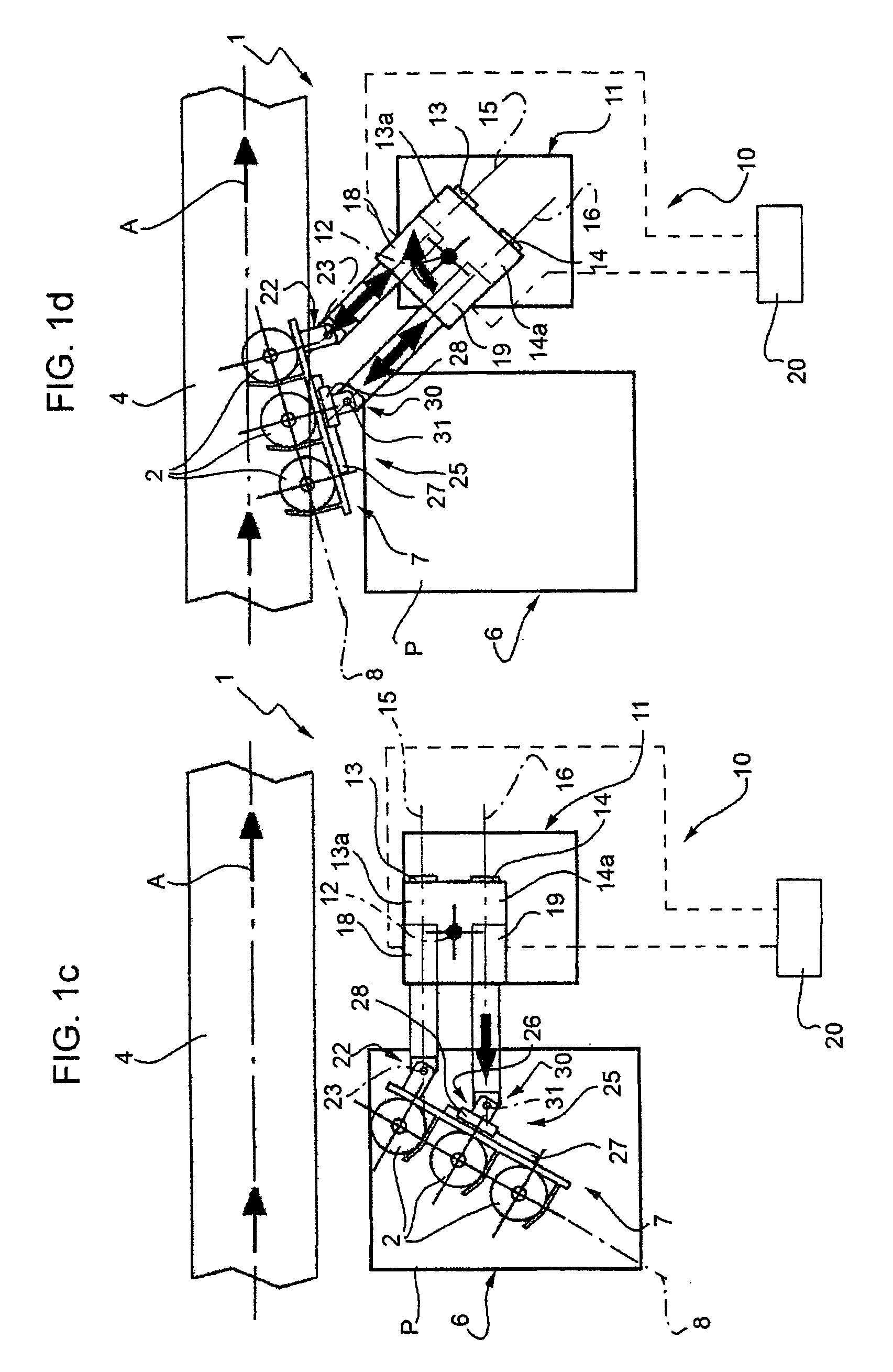Transfer assembly for transferring glass articles