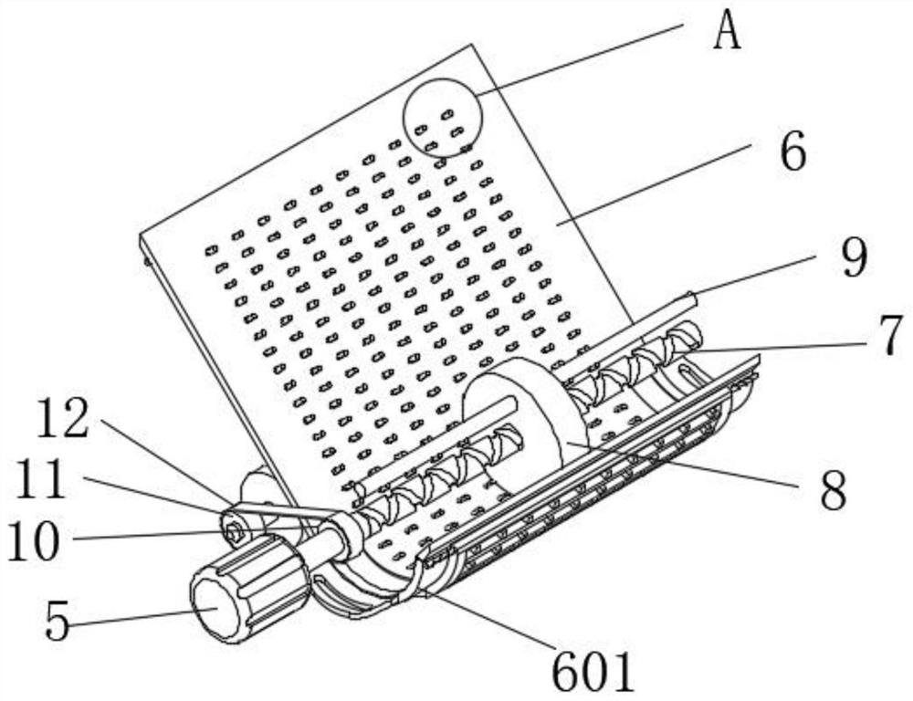 Filtering device for producing emulsifier by using food protein as raw material