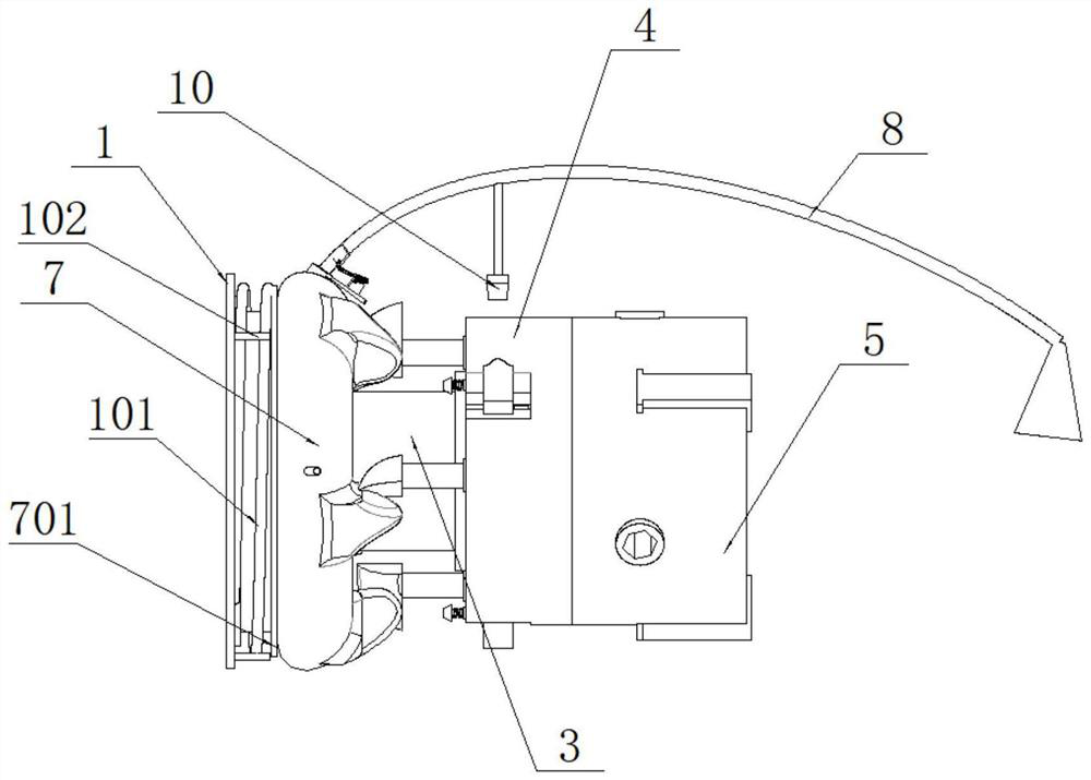 High-safety multifunctional positioning tool for automobile part machining