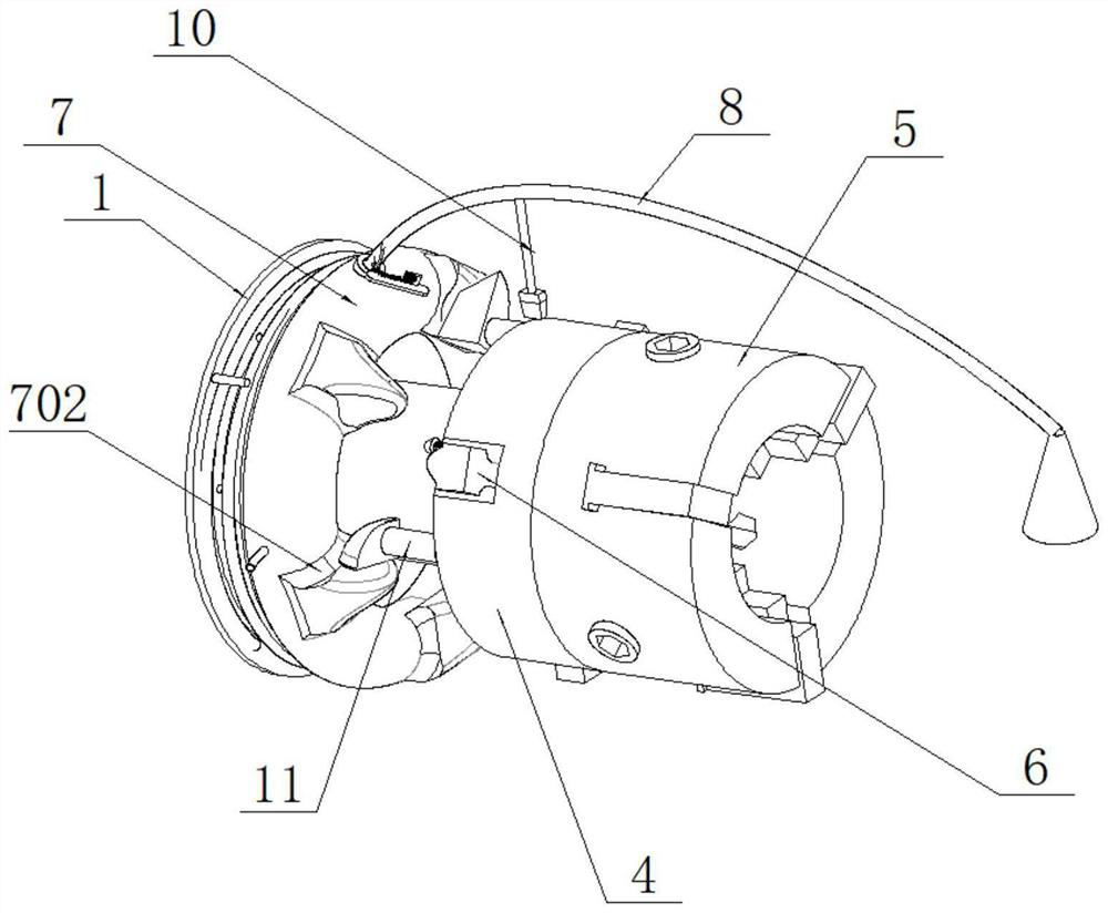 High-safety multifunctional positioning tool for automobile part machining